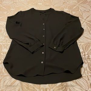 🎉moving sale🎉 Goldray  (Stitch Fix) cutout sleeve black blouse S